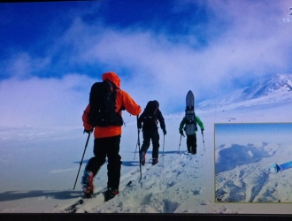 bsプレミアム「大雪山でグレート滑走 究極の浮遊感